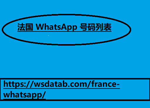 法国 WhatsApp 号码列表